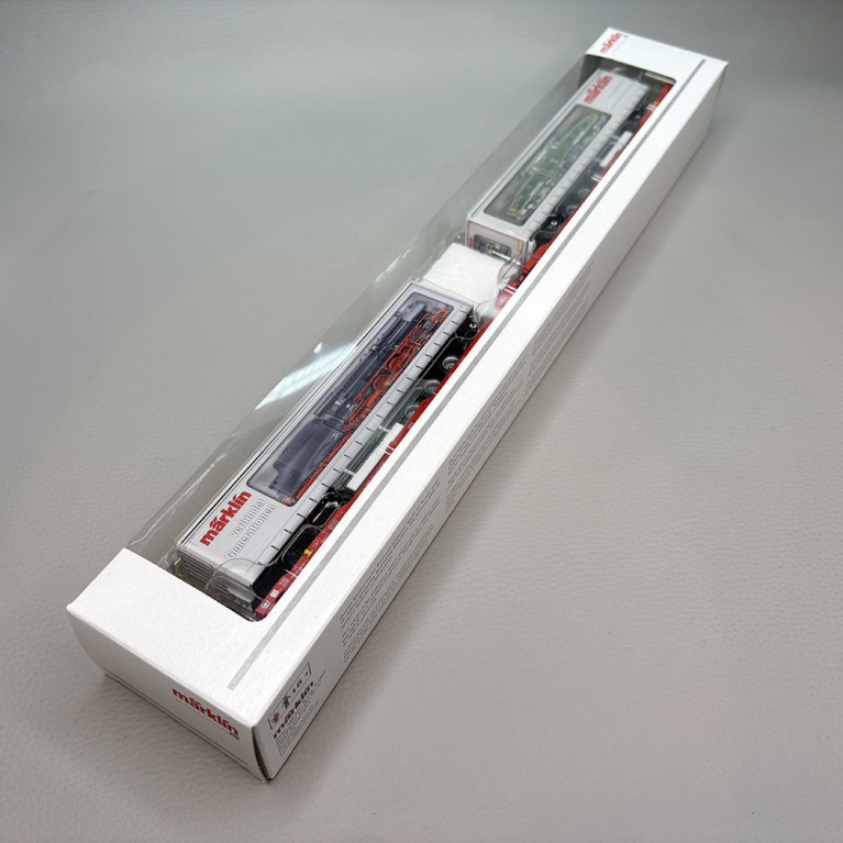 Wagon poche de type Sdggmrss 738 / T3000e, "Markin", DB AG - MARKLIN 47477