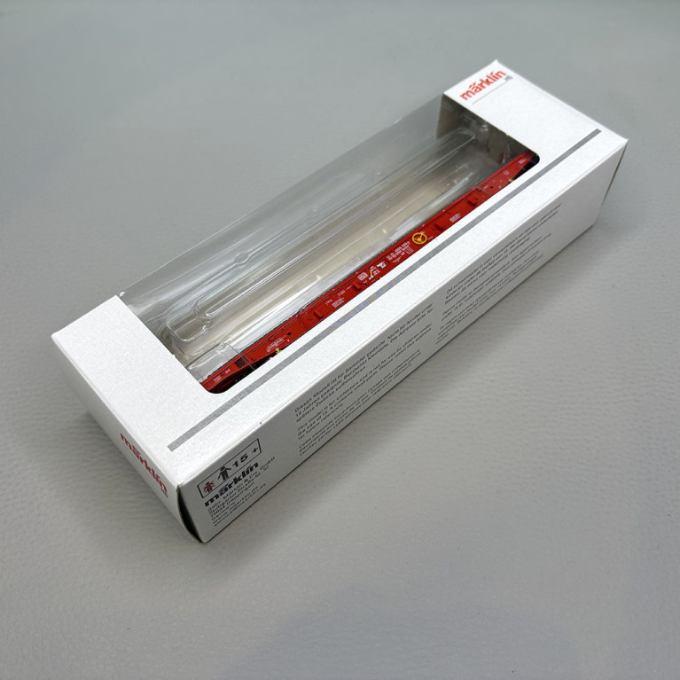 Wagon transport charge lourde à ranchers, type Samms 710, DB AG - MARKLIN 48740