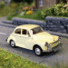 Morris Minor 1000, jaune, 1956 - BREKINA 15216 - HO 1/87