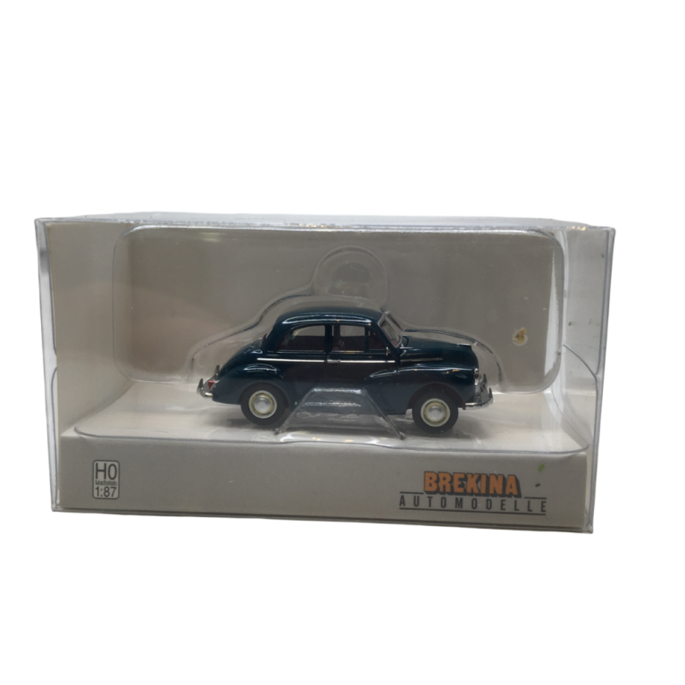 Morris Minor 1000, bleu, 1956 - BREKINA 15215 - HO 1/87