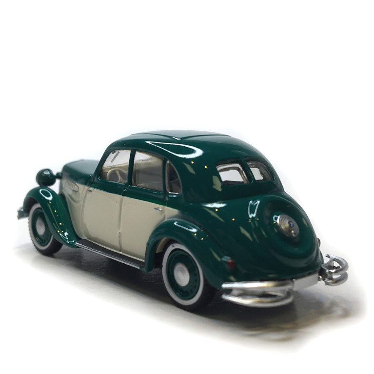 BMW 326, vert, blanc, 1936 - BREKINA 24563 - HO 1/87