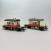 2 wagons d'accouplement type Db, "Sputnik", SBB CFF FFS - MARKLIN 46850