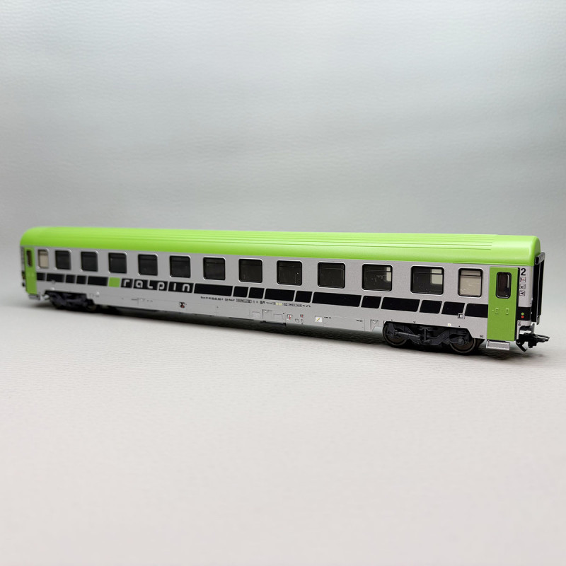 Voiture voyageurs type Bcm, voiture chauffeurs, Ralpin AG Olten - MARKLIN 43613