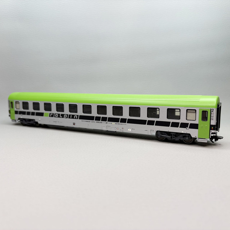 Voiture voyageurs type Bcm, voiture chauffeurs, Ralpin AG Olten - MARKLIN 43613