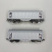 2 wagons à bâche coulissante, type Shimmns, "AAE", CD - ROCO 6600144