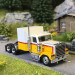 Tracteur, Chevrolet Bison, blanc, jaune, 1980 - BREKINA 85782 - HO 1/87