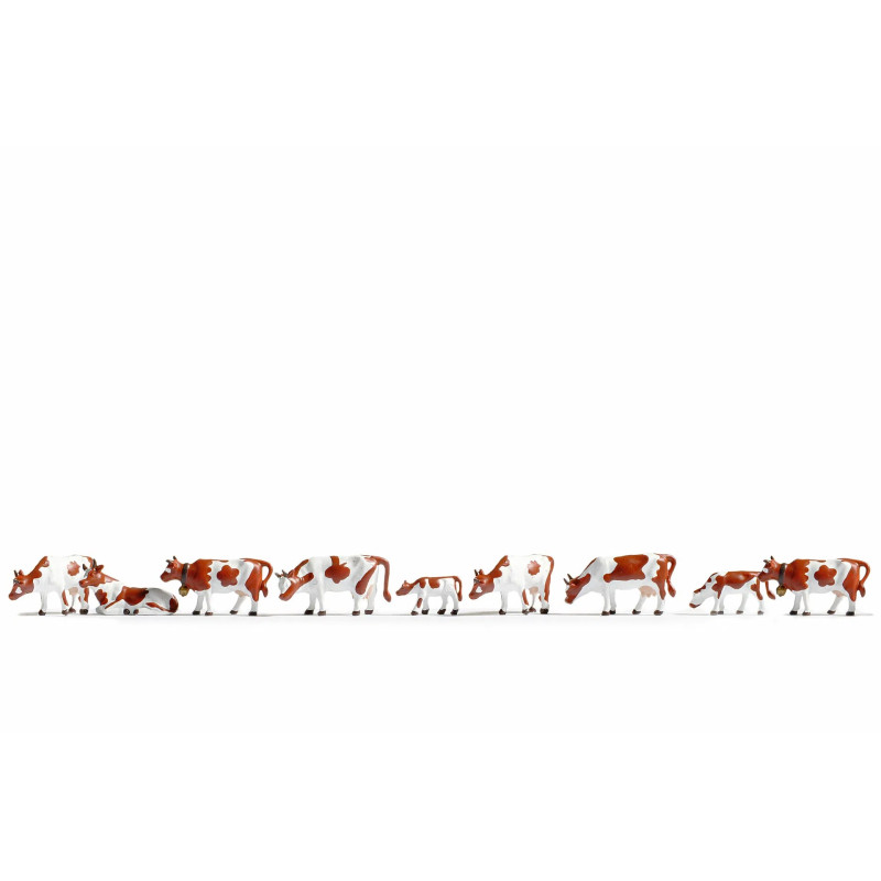 Vaches, brunes foncées - NOCH 37222 - N 1/160