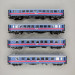 3 voitures voyageurs type A et B, pour train "Inter-Regio", SJ - MARKLIN 43789