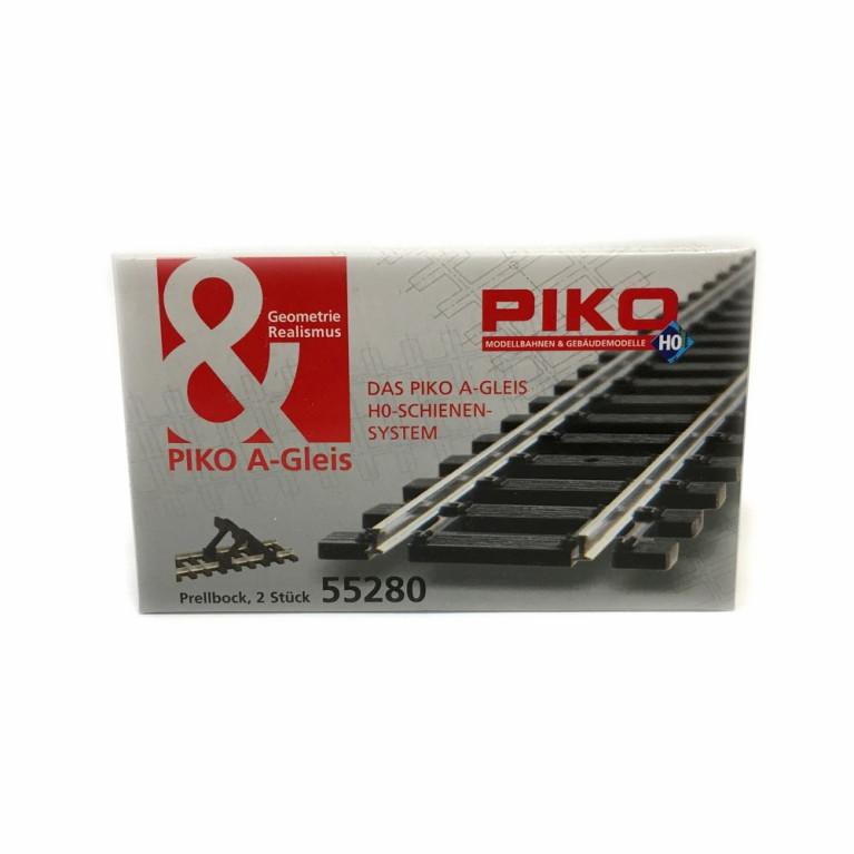 2 butoirs pour rail Piko code 100 -HO-1/87-PIKO 55280