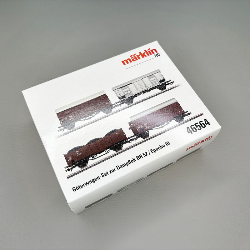 Convoi de 4 wagons 2 essieux, ÖBB / FS - MARKLIN 46564