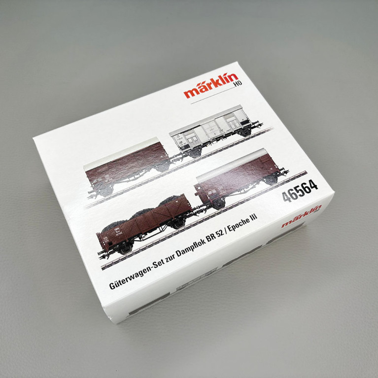 Convoi de 4 wagons 2 essieux, ÖBB / FS - MARKLIN 46564