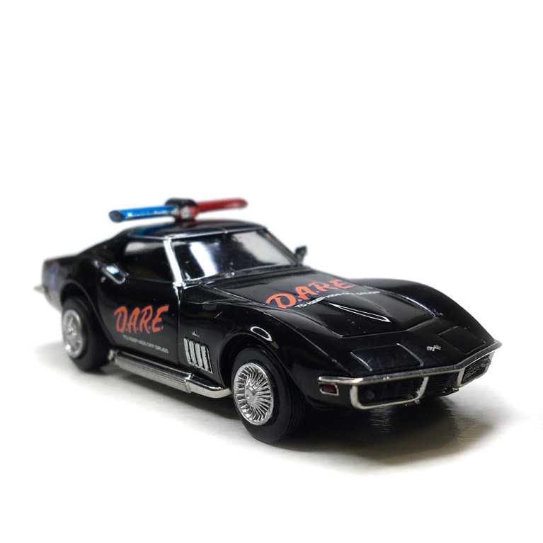 Chevrolet Corvette C3, coupé, D.A.R.E, 1967 - BREKINA 19986 - HO 1/87