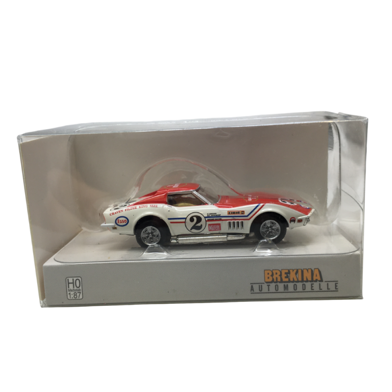 Chevrolet Corvette C3, coupé, Greder Racing Le Mans, 1971 - BREKINA 19987 - HO 1/87