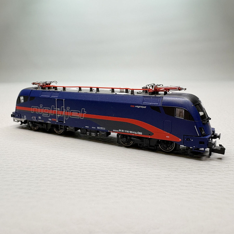Locomotive électrique 1116 195-9, 3Nightjet", ÖBB - FLEISCHMANN 7570039