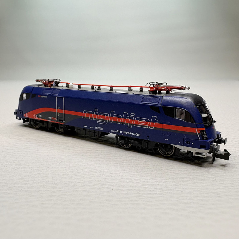 Locomotive électrique 1116 195-9, 3Nightjet", ÖBB - FLEISCHMANN 7570039