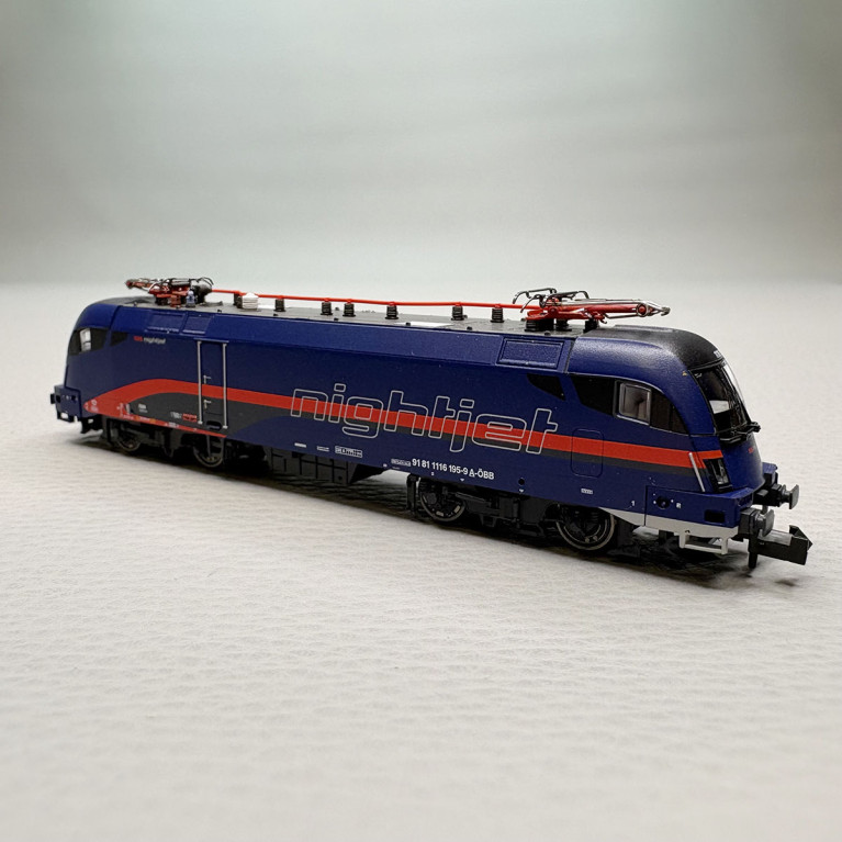 Locomotive électrique 1116 195-9, 3Nightjet", ÖBB - FLEISCHMANN 7570039