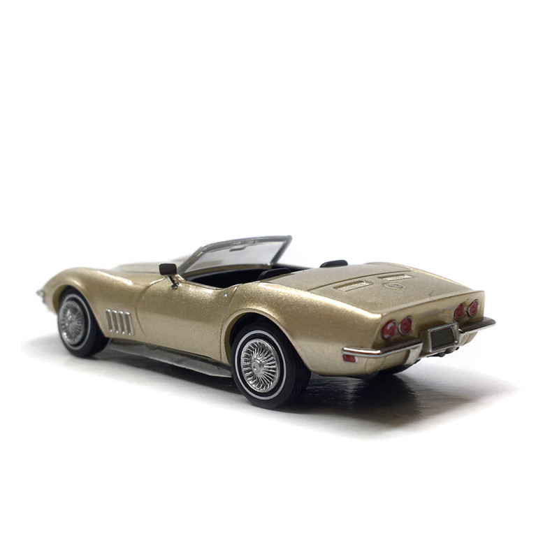 Chevrolet Corvette C3, coupé, gold, 1968 - BREKINA 19993 - HO 1/87