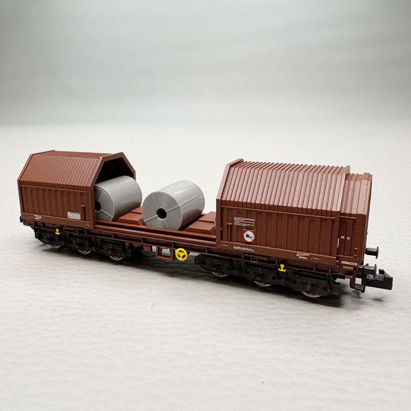 Wagon à capot télescopique type Sahimms-u, DB AG - FLEISCHMANN 6660132