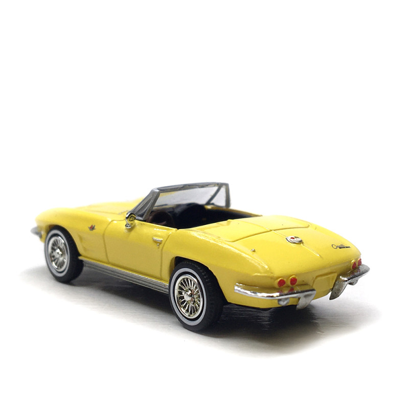 IXO IXOMOC315 1/43 Chevrolet Corvette C8 Jaune 2020 - Miniature Neuve