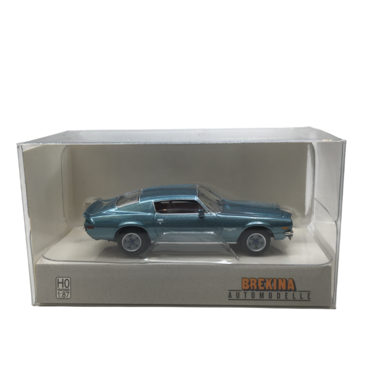 Chevrolet Corvette Camaro, turquoise, 1970 - BREKINA 19918 - HO 1/87