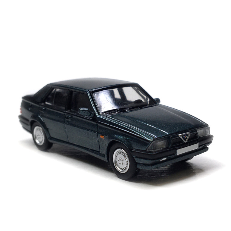 Alfa Roméo 75, dark green, 1988 - PCX 870786 - HO 1/87