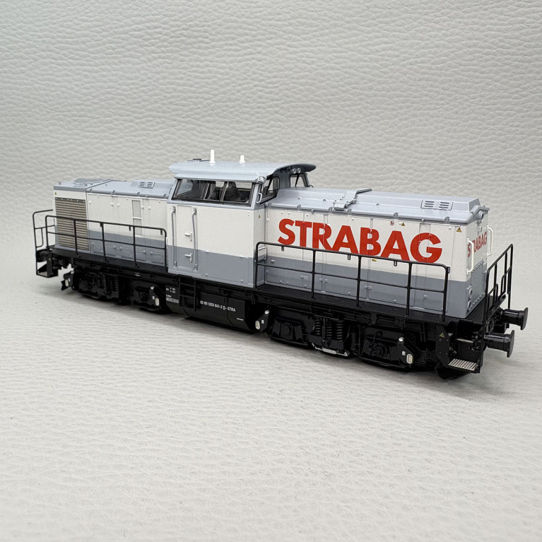 Locomotive diesel BR 203 841-2, "ex BR 215", STRABAG - BRAWA 41704