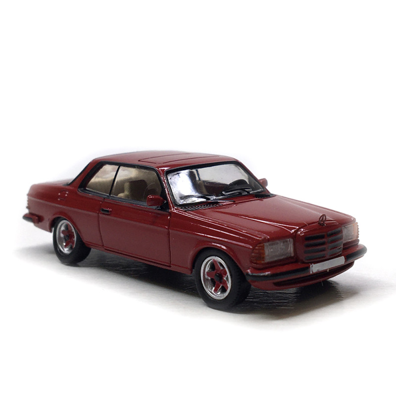 Mercedes Benz C123, coupé, rouge, 1977 - PCX 870798 - HO 1/87