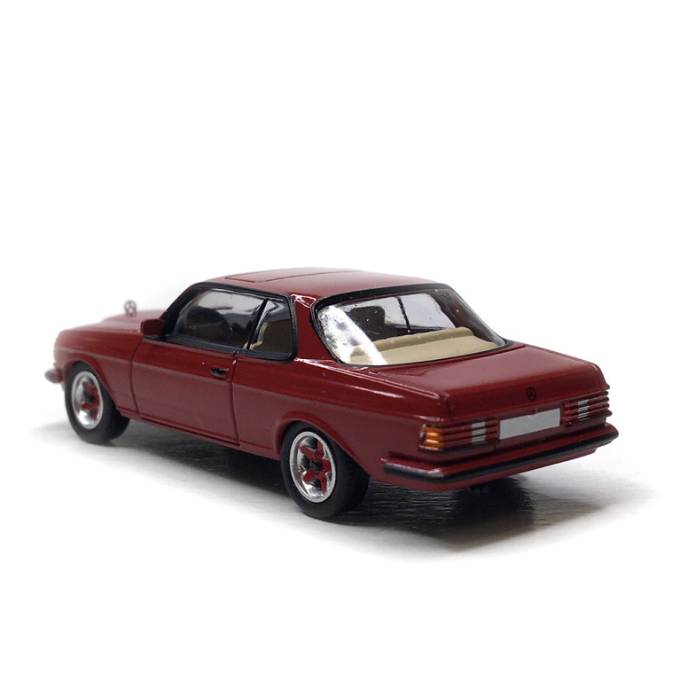 Mercedes Benz C123, coupé, rouge, 1977 - PCX 870798 - HO 1/87