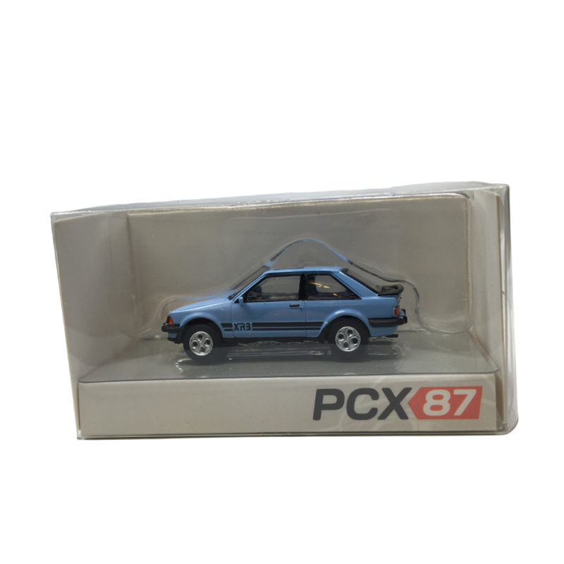 Ford Escort XR3, bleu, 1982  - PCX 870791 - HO 1/87
