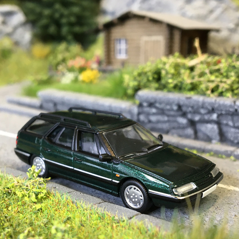Citroën XM, break, vert, 1991 - SAI 3047 - HO 1/87