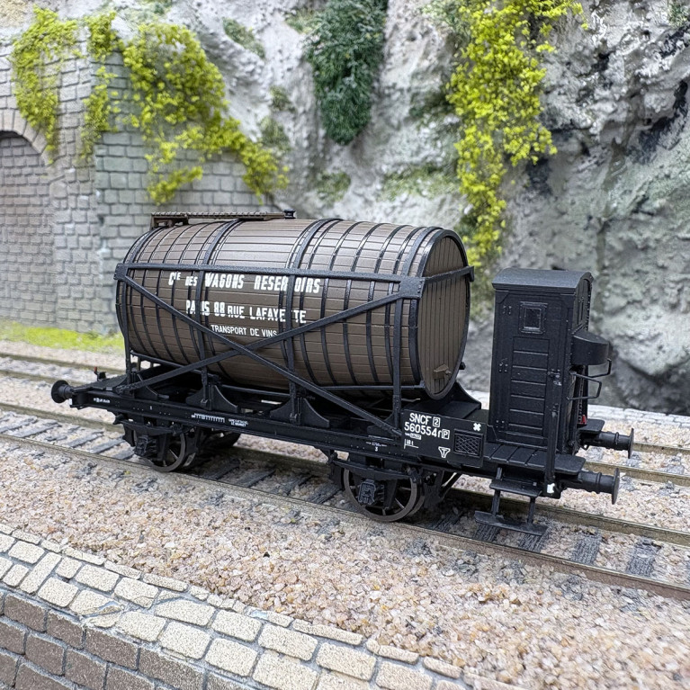 Wagon OCEM Monofoudre, "Cie des Wagons Réservoirs", SNCF, Ep. IIIa - LSMODELS 30565 - HO 1/87