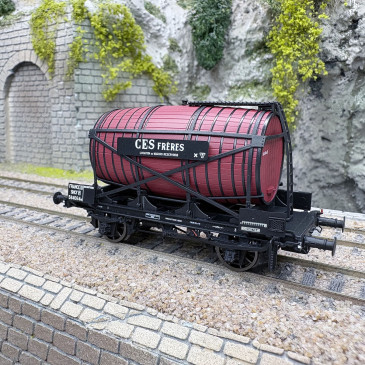 Wagon OCEM Monofoudre, "CES Frères", SNCF, Ep. IIIa - LSMODELS 30563 - HO 1/87