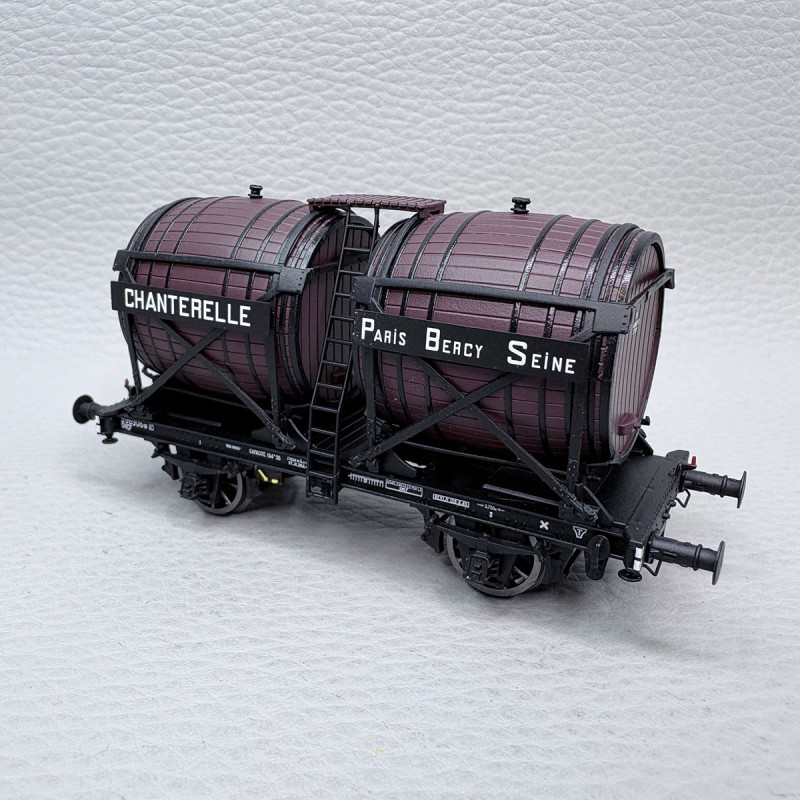 Lsmodels 30562 - Wagon OCEM Bi-foudres, "Chanterelle", SNCF