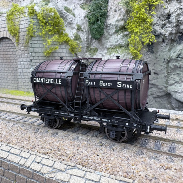 Wagon OCEM Bi-foudres, "Chanterelle", SNCF, Ep. IIIa - LSMODELS 30562 - HO 1/87