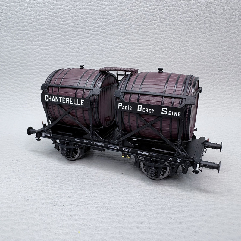 Lsmodels 30562 - Wagon OCEM Bi-foudres, "Chanterelle", SNCF