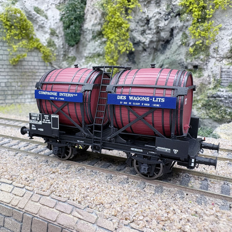 Wagon OCEM Bi-foudres, "CIWL", SNCF, Ep. IIIa - LSMODELS 30561 - HO 1/87