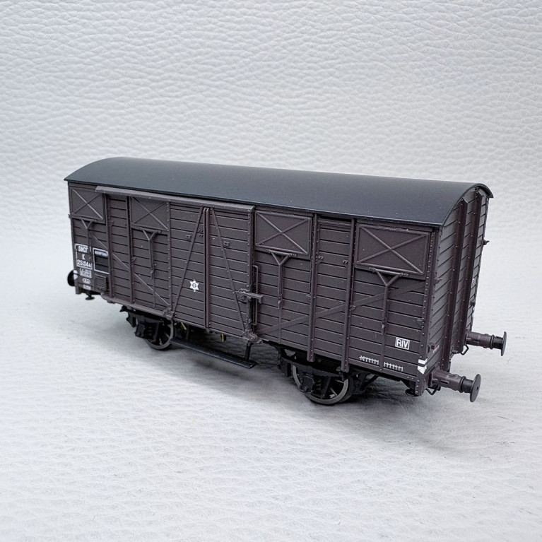 Lsmodels 31312 - Wagon OCEM couvert, K 19, 2 essieux, SNCF