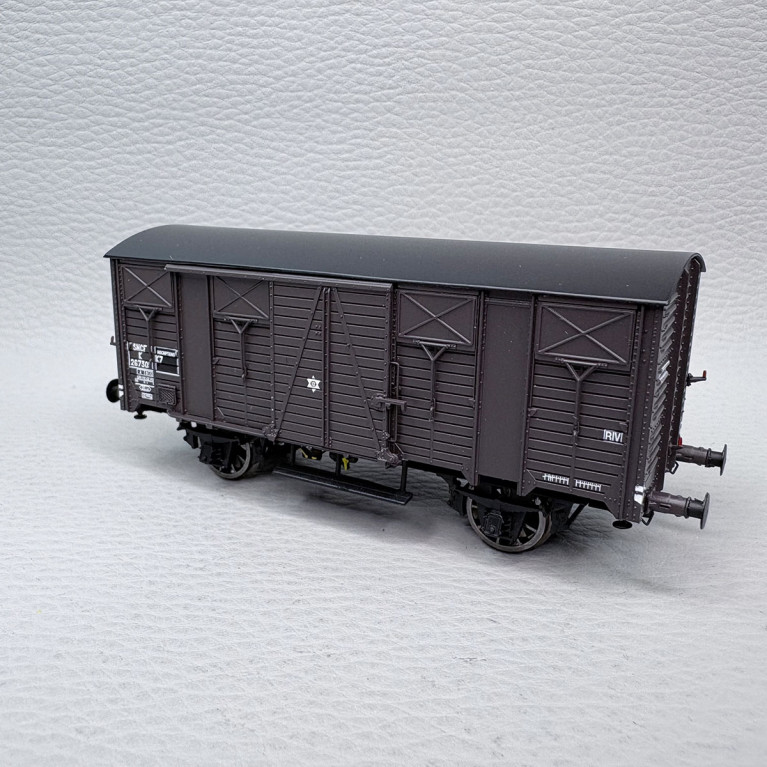 Lsmodels 31308 - Wagon OCEM couvert, K 29, 2 essieux, SNCF