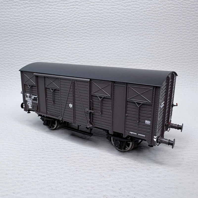 Lsmodels 31308 - Wagon OCEM couvert, K 29, 2 essieux, SNCF