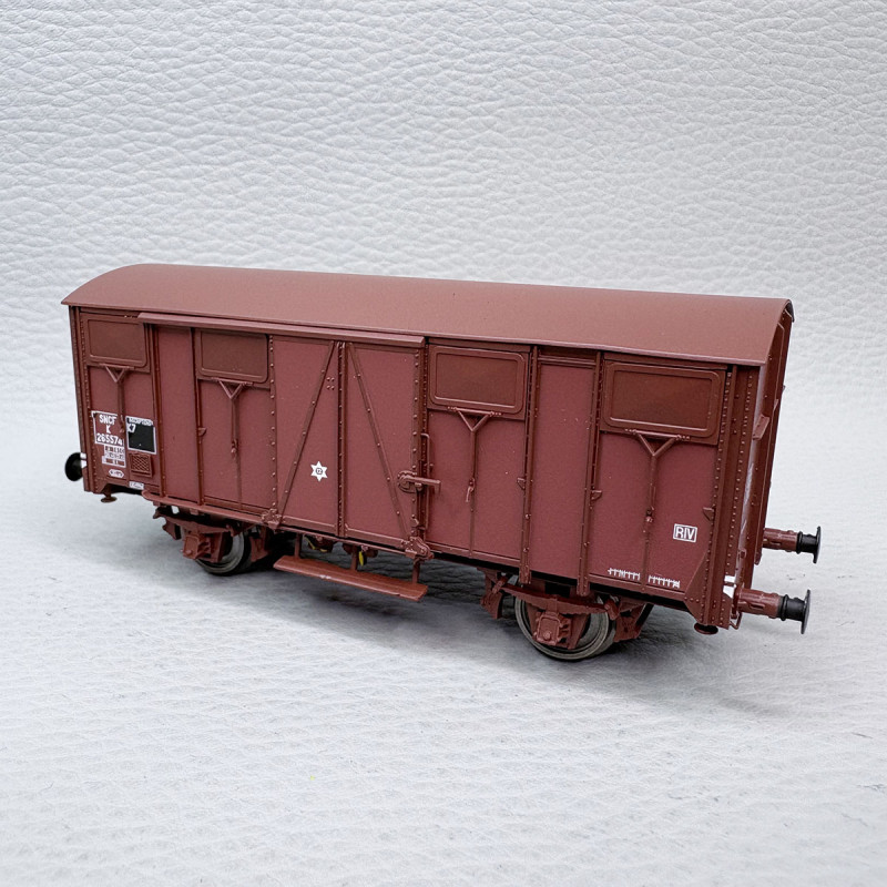 Wagon ex-couvert primeur 20T PLM REE Modèles WB736 - HO 1/87 - EP II