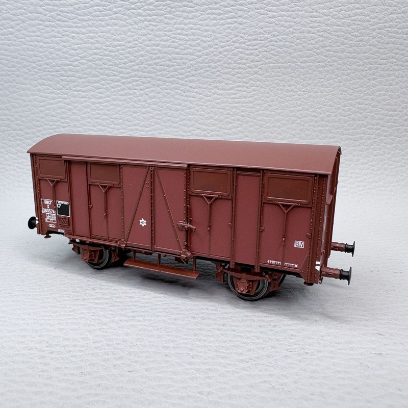 Lsmodels 31306 - Wagon OCEM couvert, K 29, 2 essieux, "Permaplex" SNCF