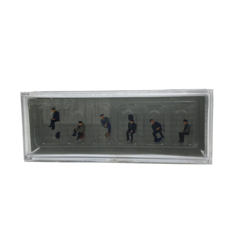 Ouvriers d'usine et dockers assis - PREISER 79125 - N 1/160