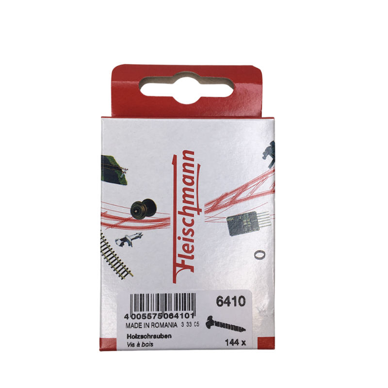 Boites 144 vis pour rails-Toutes échelles-FLEISCHMANN 6410