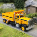 Camion-benne, Peterbilt 359, Pacific concrete & rock, 1973 - BREKINA 86295 - HO 1/87
