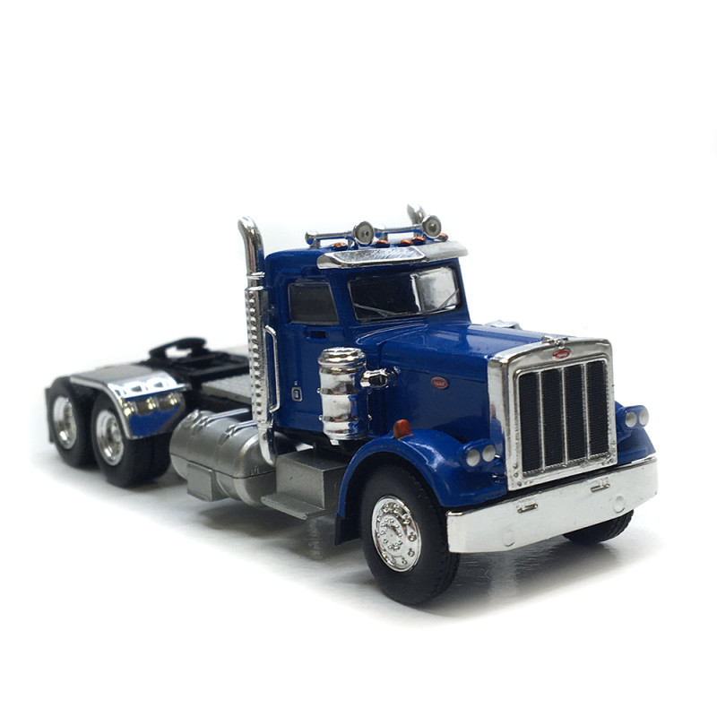 Tracteur, Peterbilt 359, bleu, 1973 - BREKINA 85720 - HO 1/87