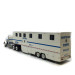 Semi-remorque, transport de chevaux, Peterbilt 359, NYPD, 1973 - BREKINA 85724 - HO 1/87