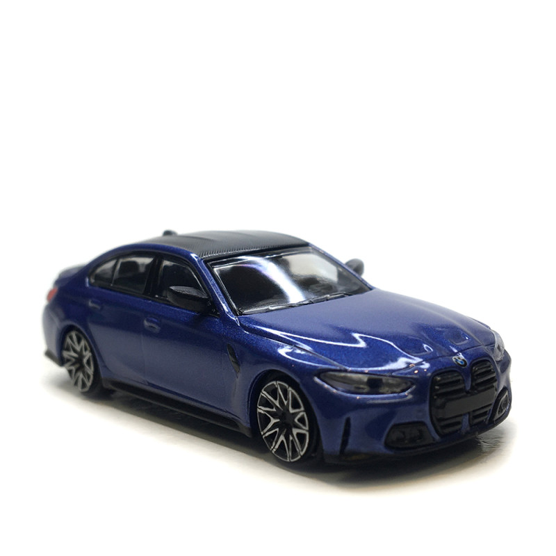 BMW M3(G80), bleu, 2020 - Minichamps 870023201 - 1/87