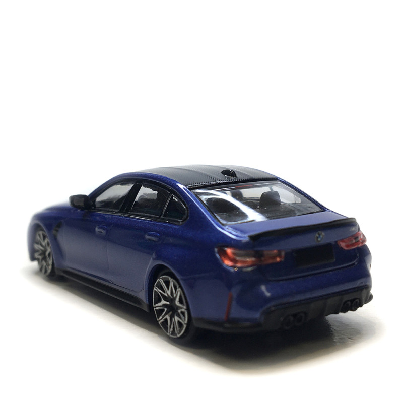 BMW M3(G80), bleu, 2020 - Minichamps 870023201 - 1/87