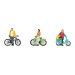 Cyclistes - NOCH 36896 - N 1/160