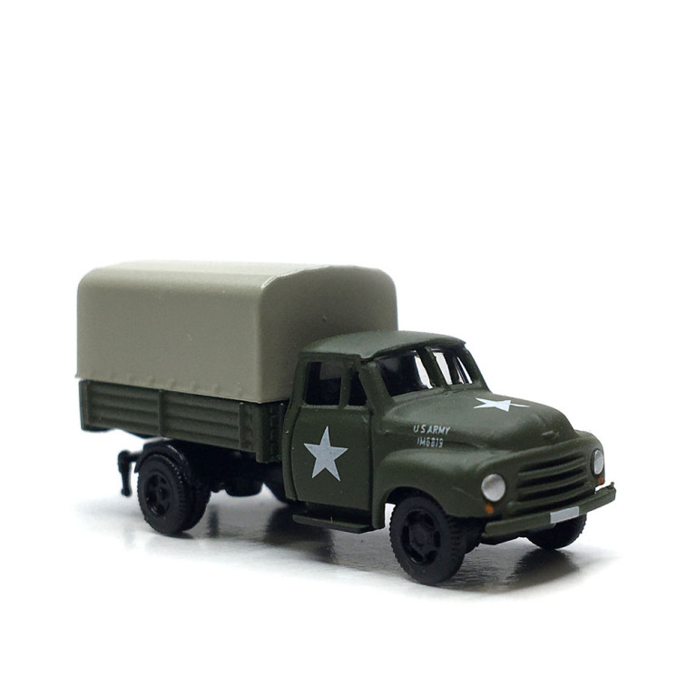 Opel Blitz, camion bâché, US Army, 1952 - LEMKE/MINIS LC3231 - N 1/160